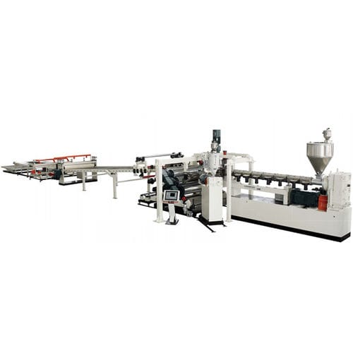 Ligne d'extrusion multicouche - JW1 series - Jwell Extrusion Machinery Co., Ltd., Shanghai - de plaques en matières plastiques / pour ABS / pour TPU