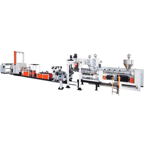 Ligne d'extrusion multicouche - JWS series - Jwell Extrusion Machinery Co., Ltd., Shanghai - double vis / monocouche / contrôlée par PLC