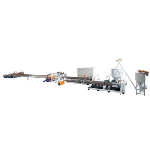 Ligne d'extrusion double vis - XPS series - Jwell Extrusion Machinery Co., Ltd., Shanghai - de panneaux / pour PSE / pour film expansé au CO2