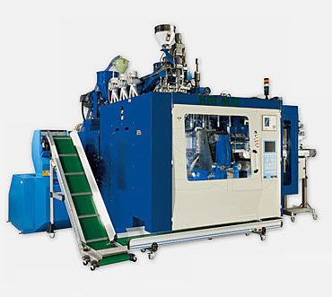 Extrudeuse-souffleuse - Kai Mei Plastic Machinery Co., Ltd. - pour l'industrie cosmétique / à station unique