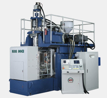 Extrudeuse-souffleuse - PBI series - Kai Mei Plastic Machinery Co., Ltd. - à tête d'accumulation
