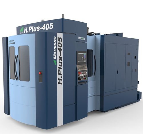 Centre d'usinage CNC 3 axes - H.Plus-405 - MATSUURA - horizontal / 60 outils / à grande vitesse