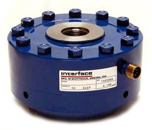 Capteur de force en traction compression - 1.5 - 9 000 kN | 1200 series  - Interface, Inc. - type pancake / par jauge de contrainte / de précision