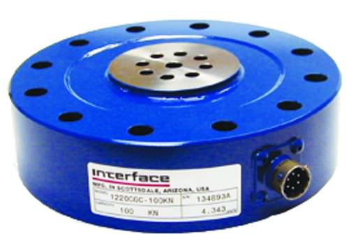 Capteur de force en traction compression - 50 - 1 500 kN | 1200 series  - Interface, Inc. - à poutre plate / type pancake / par jauge de contrainte