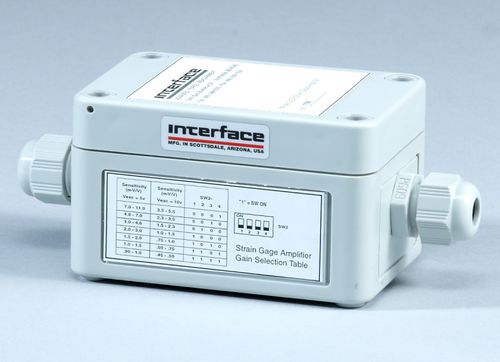 Conditionneur de signal pour capteurs de force - 5 - 10 V, 4 - 20 mA | DCA series    - Interface, Inc.