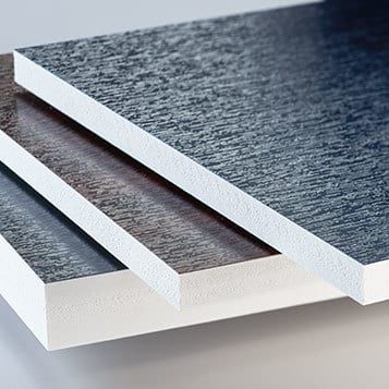 Plaque en PVC - KömaDeco® - profine GmbH, KÖMMERLING BU Platten 