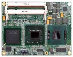 Module CPU COM Express - Intel® Core™2 Duo L7500, 1.6 GHz, max. 4 GB | COM-842E - ARBOR Technology Corp. - Intel® Core™ 2 Duo