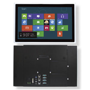 Panel PC LCD - 18.5", Intel®Celeron® | ASLAN-W719C - ARBOR Technology Corp. - 5" / Intel® Celeron® / 1366 x 768