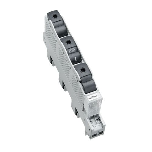 Interrupteur-sectionneur fusible - 31232 - Wöhner - 3 pôles / AC / contre les courts-circuits