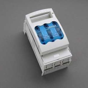 Interrupteur-sectionneur fusible - 33198 - Wöhner - 3 pôles / DC / AC