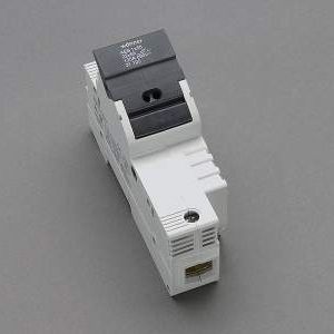 Porte-fusible cylindrique - 31120 - Wöhner - sur rail DIN / UL / IEC
