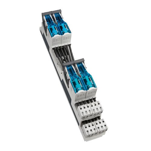Interrupteur-sectionneur fusible - 33778 - Wöhner - 3 pôles / DC / AC