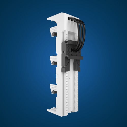 Adaptateur électrique industriel - EQUES®60Classic - Wöhner - en plastique / DIN / réglable