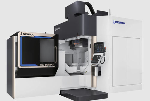 Centre d'usinage CNC 5 axes - MU-8000V - OKUMA - vertical / à double colonne / 48 outils