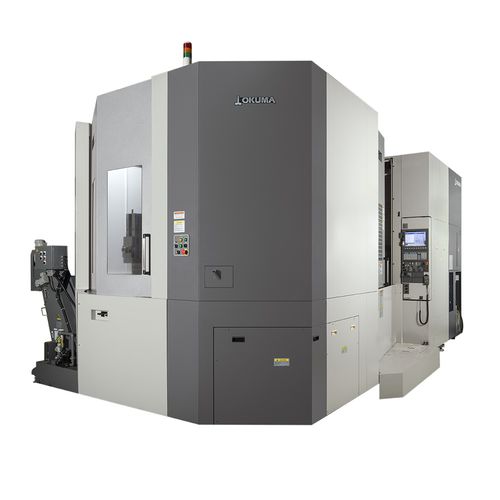Centre d'usinage CNC 3 axes - MB-10000H - OKUMA - horizontal / 400 outils / 40 outils