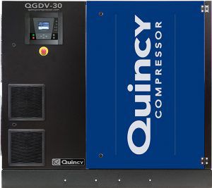 Compresseur à vis - QGDV series - Quincy Compressor - rotatif / d'air / à moteur électrique
