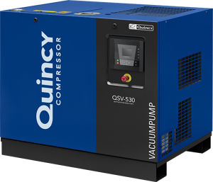 Pompe à vide à palettes - QSV series - Quincy Compressor - lubrifiée / mono-étagée / pour applications lourdes