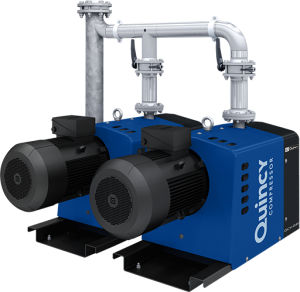 Pompe à vide à palettes - QCV series - Quincy Compressor - sèche / mono-étagée
