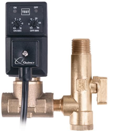 Purgeur de condensat - ETD series - Quincy Compressor - contrôlé par minuterie / électronique