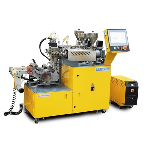 Ligne d'extrusion de laboratoire - LMCR-150-COEX - Labtech Engineering Co., Ltd. - compacte / 3 couches / de film à plat