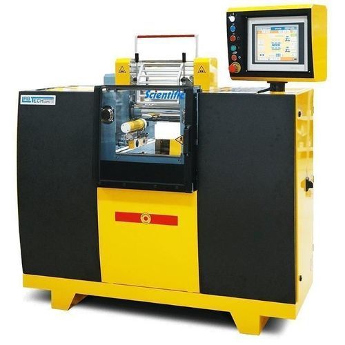 Broyeur à deux cylindres - LRM-SCR series - Labtech Engineering Co., Ltd. - automatique / à vitesse variable / avec mélangeur