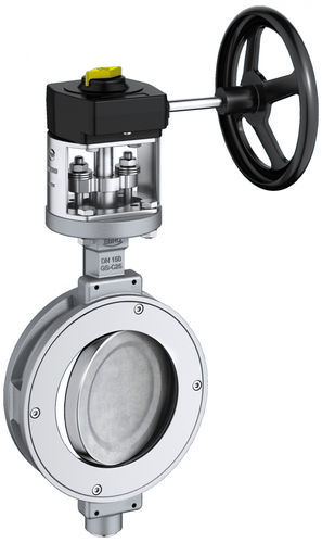 Vanne papillon - HP 111 - EBRO ARMATUREN Gebr. Bröer GmbH - à commande pneumatique / wafer / haute pression
