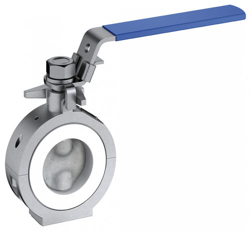 Vanne papillon - BE 50, BE 80 - EBRO ARMATUREN Gebr. Bröer GmbH - à levier / type lug / pour silo