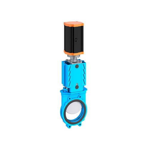 Vanne à guillotine - WB 11 - EBRO ARMATUREN Gebr. Bröer GmbH - avec volant / électrique / à commande pneumatique