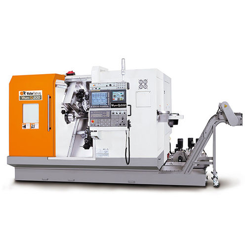 Centre de tournage-fraisage CNC - Vturn-Q200 series - VICTOR - horizontal / 3 axes
