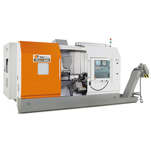 Centre de tournage-fraisage CNC - VTURN-X200 - VICTOR - horizontal / 2 axes / 4 axes