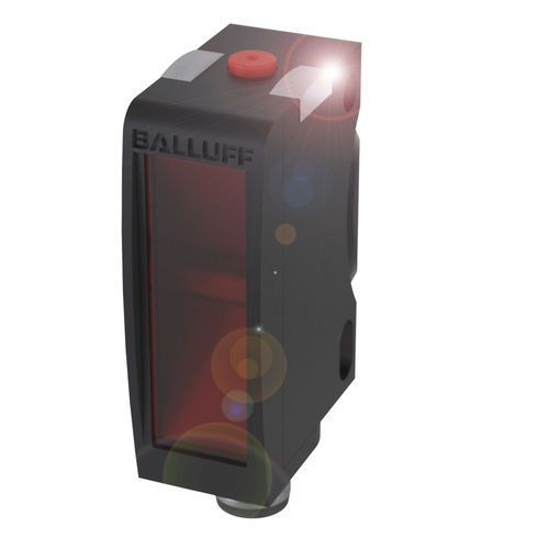 Détecteur photoélectrique rétro-réfléchissant - BOS01MN - Balluff GmbH - rectangulaire / laser / compact