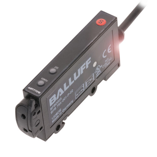Détecteur photoélectrique détecteur type barrage - BFB0003 - Balluff GmbH - rectangulaire / LED / à fibre optique