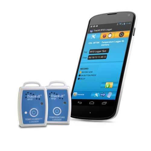 Enregistreur de données de température et d'humidité - Track-It™ - MONARCH INSTRUMENT - RFID / à écran tactile / pour le stockage des matériaux en vrac