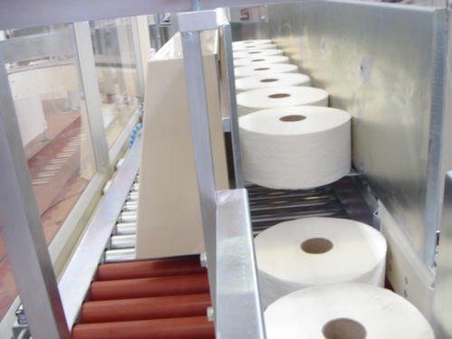 Empileuse pour convoyeur à rouleaux - STACKER HS - MACDUE - automatique