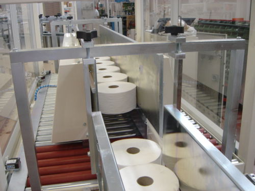 Empileuse pour convoyeur à rouleaux - STACKER - MACDUE - automatique