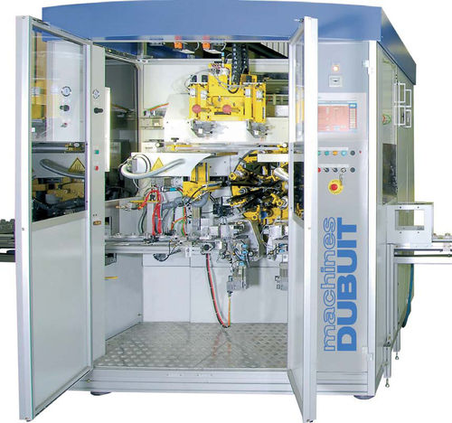 Machine de sérigraphie automatique - max. 4 000 p/h | 329-G - MACHINES DUBUIT S.A.S.  - couleur / pour bouteilles en verre / à plat