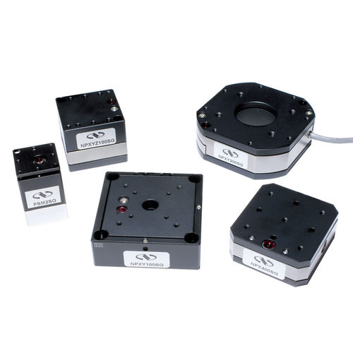 Platine de nanopositionnement linéaire - NPX series - MICRO-CONTROLE / Spectra-Physics - piézoélectrique / 3 axes / compacte