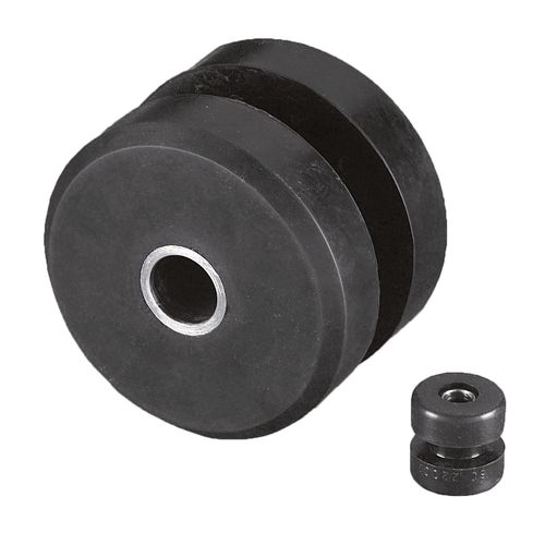 Support antivibratoire cylindrique - 22000 - PAULSTRA - en élastomère / pour appareil mobile / pour engin de chantier