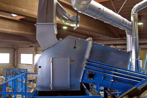 Séparateur de granulés - NESTRO Lufttechnik GmbH - de papier / à air / pour l'industrie du recyclage