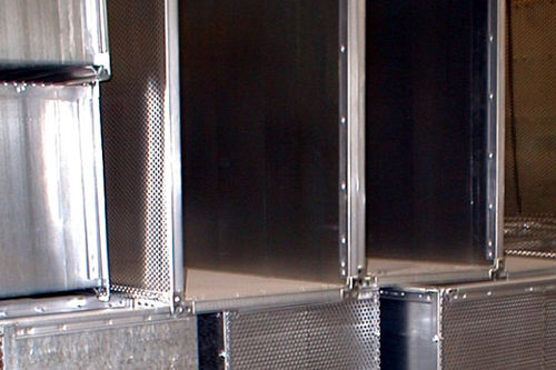 Gaine de ventilation rigide - 100 series - NESTRO Lufttechnik GmbH - en métal