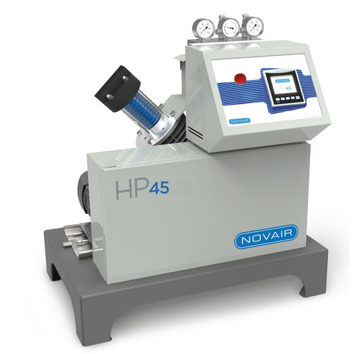 Système de remplissage automatique - HP Range - NOVAIR - OXYPLUS TECHNOLOGIES - de bouteilles d'oxygène / de canettes / pour bouteilles