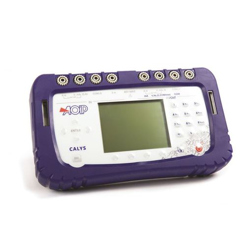 Calibrateur de température - THERMYS 150 - AOIP - pour thermocouple / pour capteur RTD / multivoie