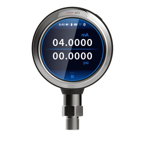 Calibrateur de pression - ADT673 - AOIP - portable / de précision / HART