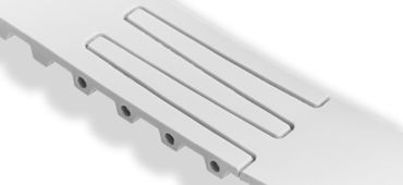 Bande de convoyeur en plastique - PinLock junction BRECO® - BINDER MAGNETIC - industrielle