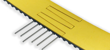 Courroie plate - BRECO® PinLock - BINDER MAGNETIC - en caoutchouc / pour rouleau de convoyeur