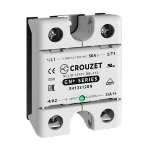 Relais statique AC - GN+ - Crouzet - DC / monophasé / sur rail DIN