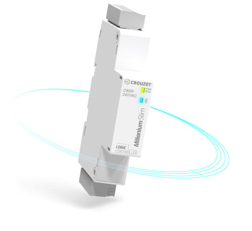 Automate programmable pour armoire - Millenium Slim - Crouzet - sur rail DIN / modulaire / temps réel