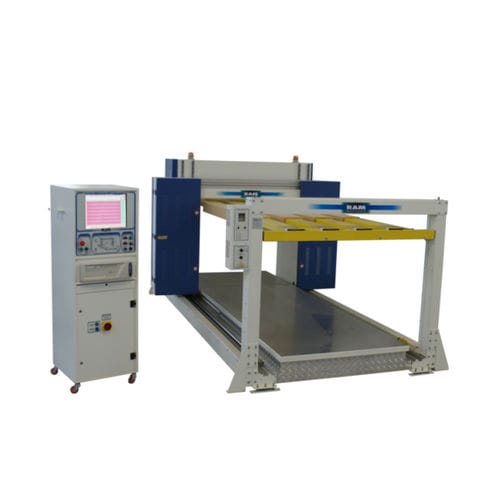 Machine de découpe à lame oscillante - SPL HT - RAM Elettronica - à lame dentée / à lame horizontale / pour mousse