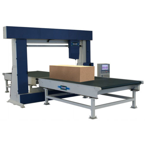 Machine de découpe à couteau à bande - VCR - RAM Elettronica - à lame verticale / à lame dentée / à lame tranchante