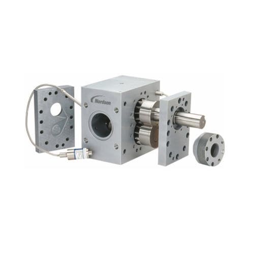 Pompe d'extrusion de polymères - BKG® MHDP - Nordson Polymer Processing Systems - à piston / haute pression